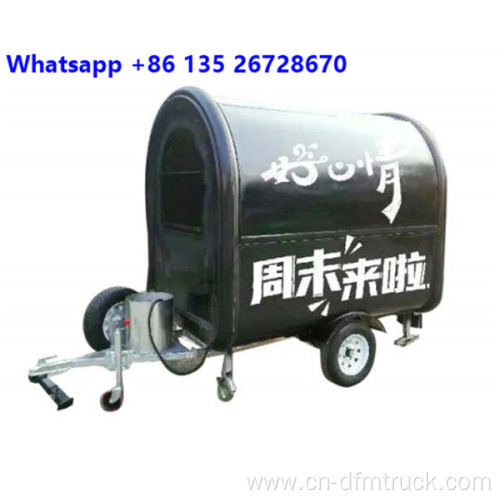 Customized food cart for coffee icecream with CE